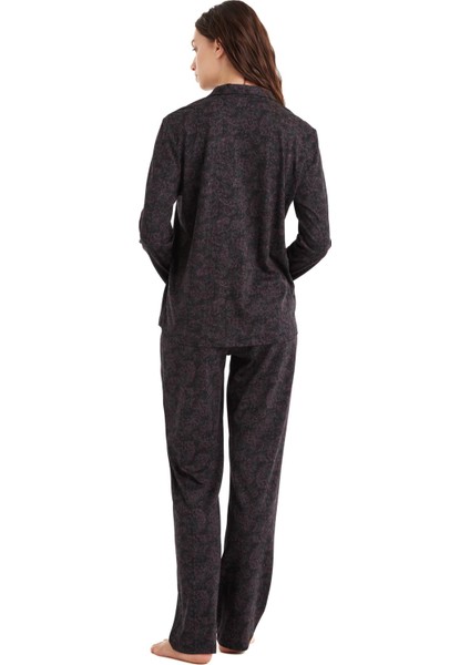 Kadın Siyah Pijama Takımı 51616