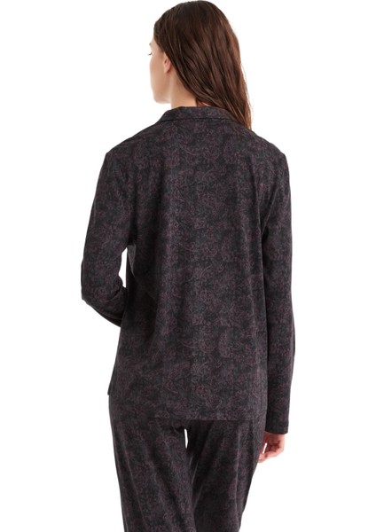 Kadın Siyah Pijama Takımı 51616 fırsatları