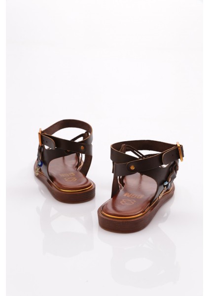 Dgn 310 Kadin Parmak Arasi Yani Boncuklu Sandalet modelleri