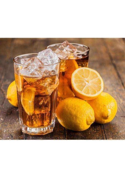Kanvas limonata Sayılarla Boyama Seti Kasnaklı 70 x 90 cm