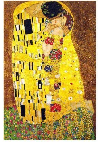 Kanvas öpücük Sayılarla Boyama Seti Kasnaklı 50 x 65 cm