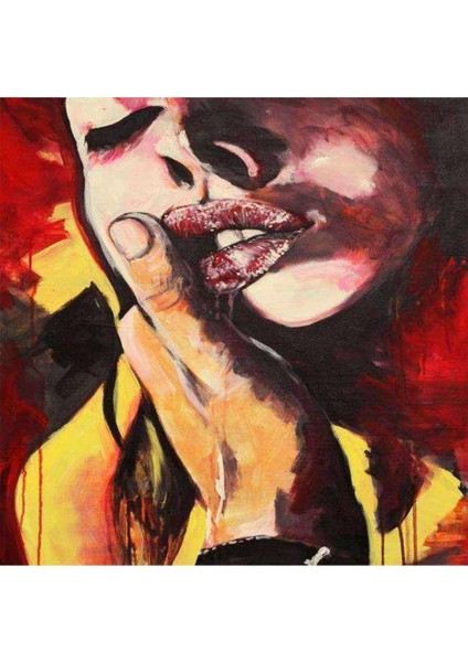 Kanvas tutku 5 Sayılarla Boyama Seti Kasnaklı 60 x 75 cm