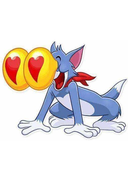 Kanvas tom Un Aşkı Sayılarla Boyama Seti Kasnaklı 40 x 50 cm