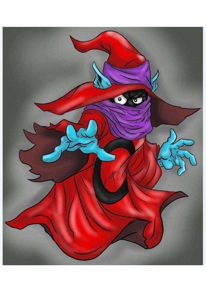 Kanvas büyücü Sayılarla Boyama Seti Kasnaklı 70 x 90 cm