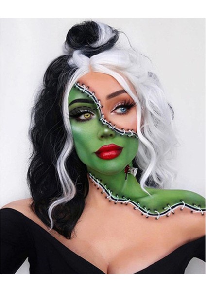 Kanvas dikişli Kadın Sayılarla Boyama Seti Kasnaklı 100 x 140 cm