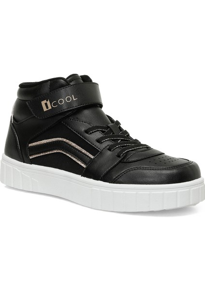 I Cool Brenta G 4pr Siyah Kız Çocuk High Sneaker