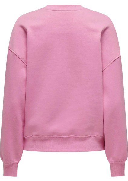 Onlsofıa L/s Word O-Neck Kadın Sweatshırt