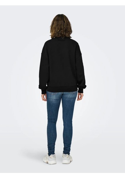 Onlsofıa L/s Word O-Neck Kadın Sweatshırt