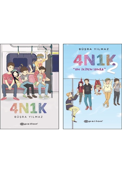4N1K - 4N1K 2 On İkiden Sonra 2'li Set - Büşra Yılmaz
