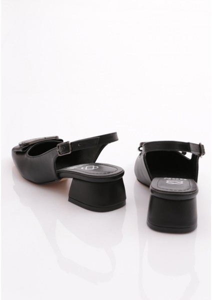 Y335 Kadin Arkasi Açik Topuklu Ayakkabi modelleri