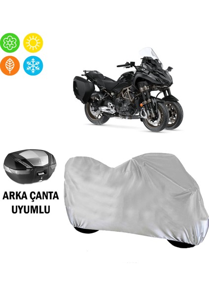 Yamaha Niken Gt Branda Motosiklet Brandası Arka Çanta Uyumlu