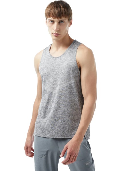 Dri Fit Rise 365 Male Gray Sports Athlete Erkek Gri Koşu Spor Atlet CZ9179