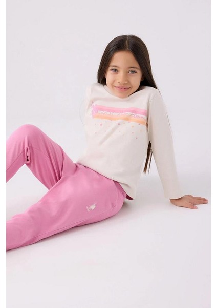 US1962-4 Kız Çocuk Pijama Takım