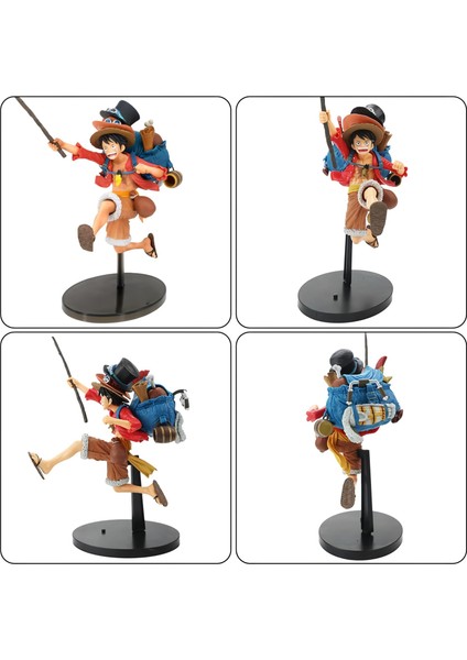 Kaptan Monkey D. Luffy Anime Manga Karakter Figür Oyuncak Koleksiyonluk Dekoratif Biblo 20 Cm.