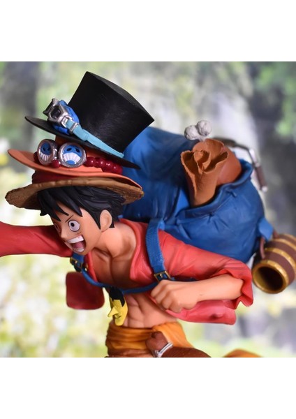 Kaptan Monkey D. Luffy Anime Manga Karakter Figür Oyuncak Koleksiyonluk Dekoratif Biblo 20 Cm.