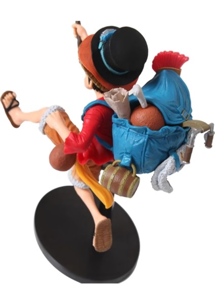 Kaptan Monkey D. Luffy Anime Manga Karakter Figür Oyuncak Koleksiyonluk Dekoratif Biblo 20 Cm.