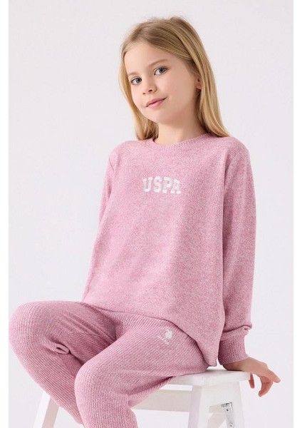 U.S. Polo Assn.  US1987-4 Kız Çocuk Pijama Takım