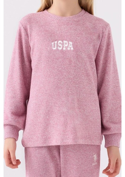 U.S. Polo Assn.  US1987-4 Kız Çocuk Pijama Takım