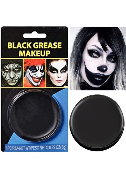 Halloween Siyah Yüz Boyası 0,29 Oz 8gr