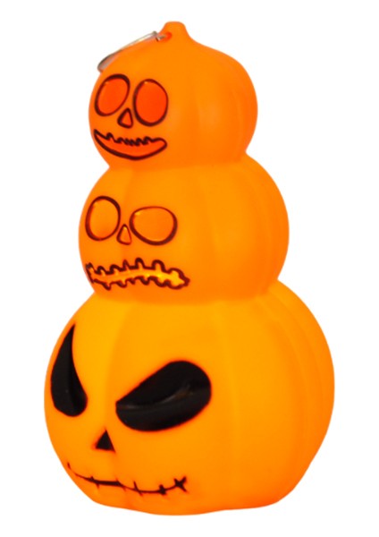 Halloween Bal Kabağı Şeklinde LED Lamba 12 cm