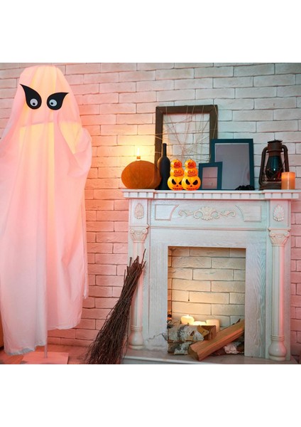 Halloween Bal Kabağı Şeklinde LED Lamba 12 cm fiyatları