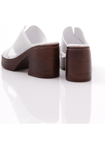 1006 Kadin Çapraz Şeritli Topuklu Terlik modelleri