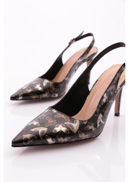 701 Üzeri Kelebek Desenli Arkasi Açik Topuklu Ayakkabi fırsatları