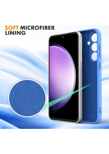 Galaxy A55 Uyumlu Içi Kadife 3D Kamera Korumalı Darbe Emici Elden Kaymaz Silikon Kılıf fiyatları