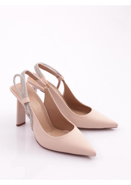 C5020 Kadin Yani Taşli Topuklu Abiye Ayakkabi fiyatları
