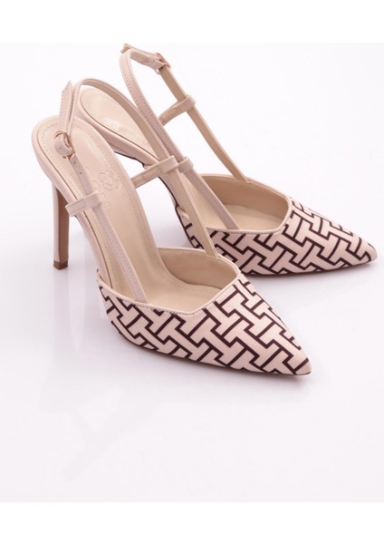 6305-2 Kadin Arkadan Bağlamali Topuklu Ayakkabi fiyatları