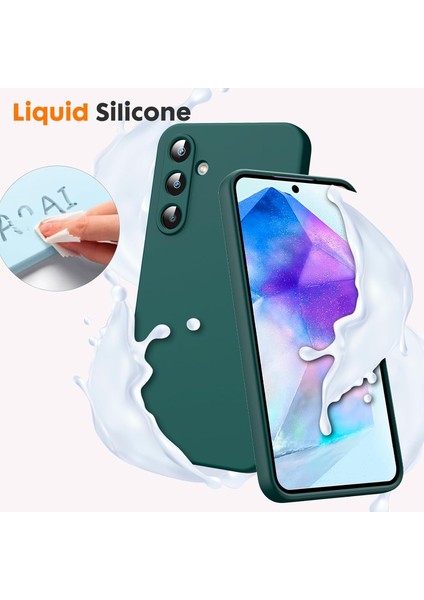 Galaxy A35 Uyumlu Içi Kadife 3D Kamera Korumalı Darbe Emici Elden Kaymaz Silikon Kılıf modelleri