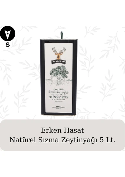 Güney Ege Natürel Sızma Zeytinyağı 5 Lt.