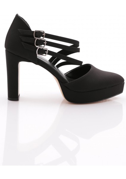 218 Kadin Bileği Kemerli Topuklu Ayakkabi