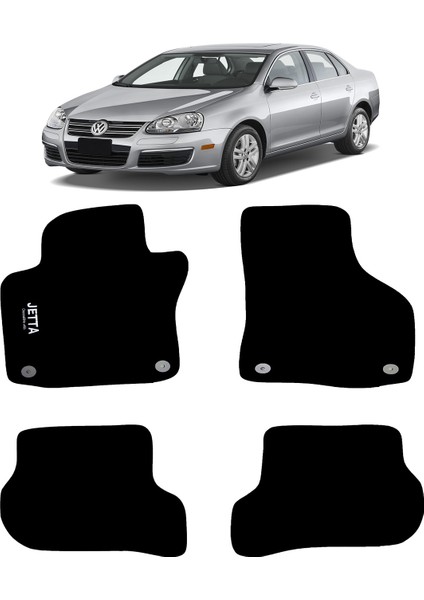 Volkswagen Jetta 2005-2010 Halı Paspas