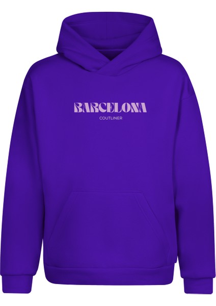 Basic Barcelona Oversize Hoodie