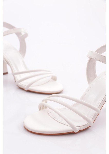 923 Kadin Şeritli Topuklu Ayakkabi fırsatları