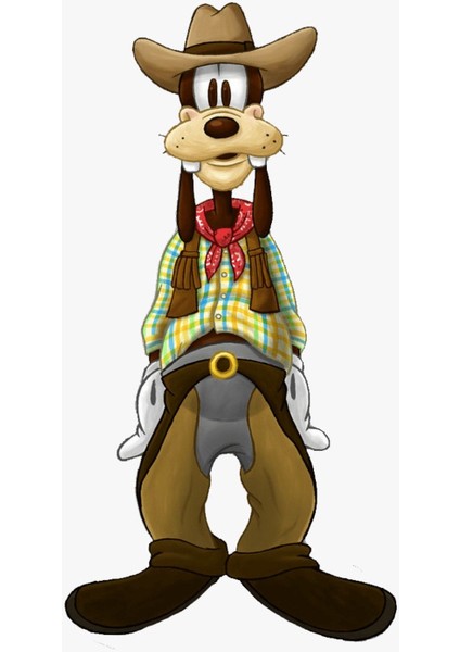 Kanvas goofy Sayılarla Boyama Seti Kasnaklı 100 x 140 cm