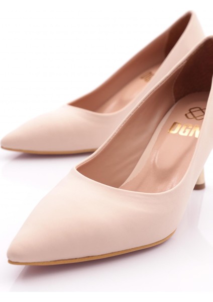 340-1 Kadin Sivri Burun Parmak Dekolteli Topuklu Ayakkabi fırsatları