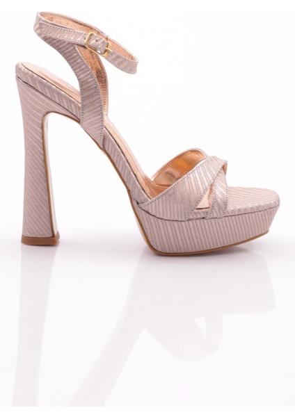 2016 Kadin Bilekten Bağlamali Topuklu Abiye Ayakkabi