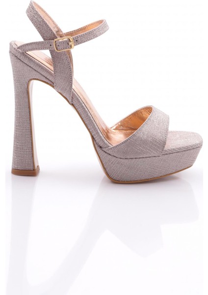 2011 Kadin Tek Şeritli Topuklu Abiye Ayakkabi
