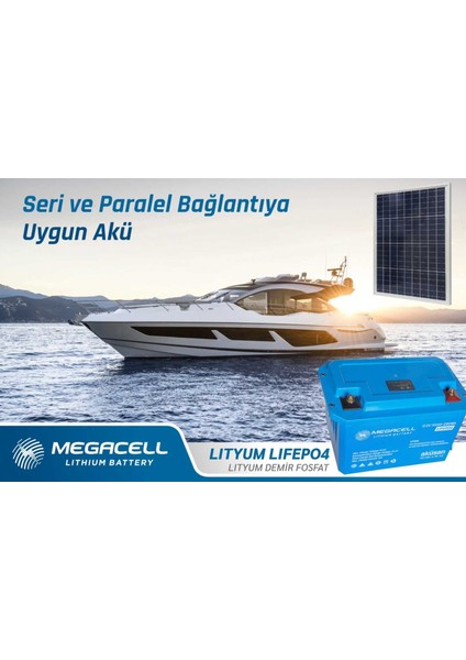 12.8V 100AH Lifepo4 Lityum Demir Fosfat Akü