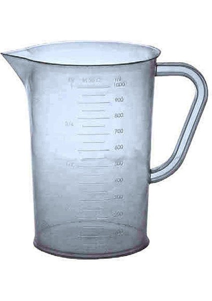 Ölçü Kabı Karaf 2 lt