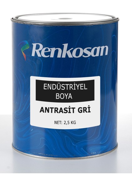 Endüstriyel Rapid Boya (Ahşap-Demir-Metal) RAL7016 Antrasit Gri 2,5 kg