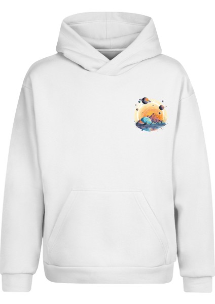 Planets Oversize Hoodie