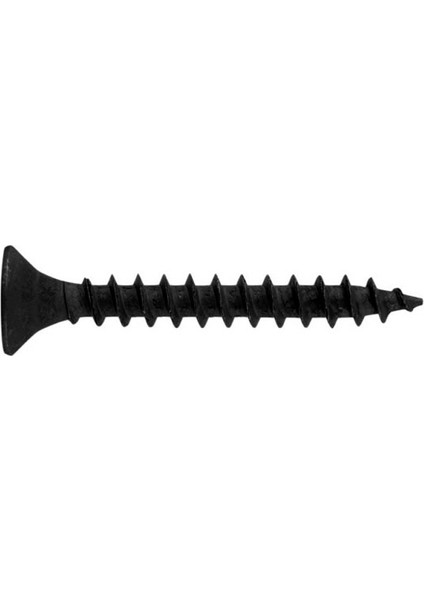 Siyah Sunta Mdf Vidası, 3,5X40 Mm. Havşa Başlı 100 Adet vida