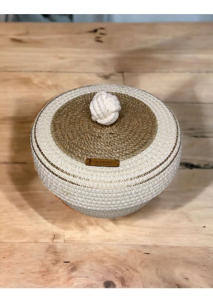 Ayşe Serhoşoğlu Home Design Hasır Sepet, Jüt Sepet, Hasır Sepet, Çok Amaçlı Dekoratif Hasır Sepet, Organizer modelleri