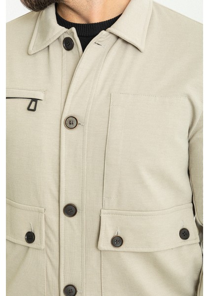 Çizgili Bej Slim Fit Erkek Mont Pantolon Takım fiyatları