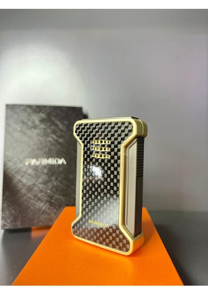 Özel Tasarım Pürmüz Alevli Çelik Gövde Çakmak