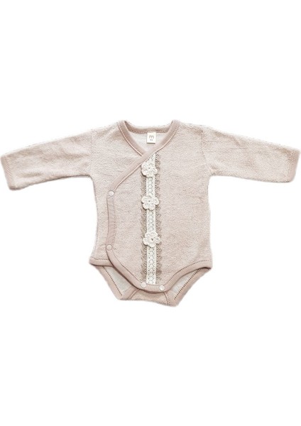 Bebek 3lü Zıbın Yenidoğan Uzun Kollu Zıbın Çıtçıtlı Body