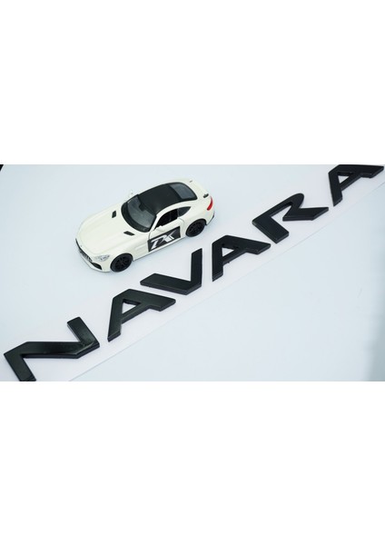 Navara Siyah Abs Ön Kaput Ve Bagaj Yazı Nissan Ile Uyumlu